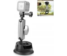 Puluz Spaudimo Įsiurbimo puodelis Stiklinis laikiklis Kamera Telefonas Gwint 1 / 4 "" / PU863