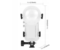 Puluz „Insta360 X4 Air“ vandeniui atsparus povandeninis dėklas nardymui 50 m gylyje / Pu1064t