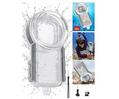 Puluz Vandeniui atsparus povandeninis dėklas 50 m, skirtas Insta360 X5, nematomas 360 / PU1206T (SB12023)