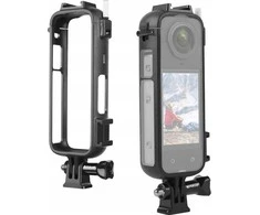 Puluz rėmo tvirtinimo laikiklis korpuso rėmo tvirtinimo trikojis 2x Iso, skirtas Insta360 X4 / X 4 / Pu979b