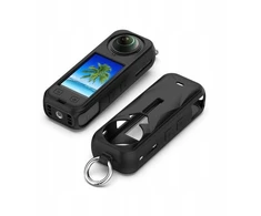 Puluz Dėklas Futeralas Dėklas Case Apvalkalas Silikoninis Insta360 X5 / Insta 360 X 5 / Sya002918301b / Juodas