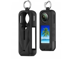 Puluz Silikoninis dėklas, skirtas „Insta360 X5“ / „Insta 360 X 5“ / Sya002918301b / Juodas