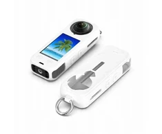 Puluz dėklas dėklas futeralas dėklas Insta360 X5 / Insta 360 X 5 / Sya002918301a / Baltas