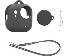 Silicone Lens Cover + PULUZ Case for Insta360 GO Ultra