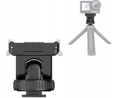 Puluz Greito sujungimo tvirtinimo adapteris su 1/4'' sriegiu ISO tvirtinimo kojelė DJI Osmo Action 3 / 4 / 5 Pro / PU727B