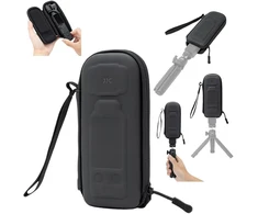 Puluz Kietras dėklas Futeralis Makštis Apsauginis kietas dėklas EVA skirtas DJI Osmo Pocket 4 / 3 / HSCC-OP4S juodas / Juodas (SB12033)