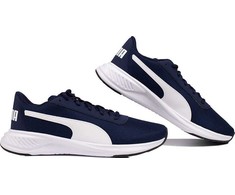 Buty vyrams bėgiojimui Puma Night Runner V2 granatowo-balta 379257 03 44,5
