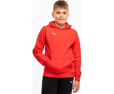 Bluza vaikams Puma Team Goal Casuals Hoddy raudona 658619 01 (152cm)