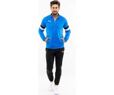 Dres męski Puma Team Rise mėlyna-juoda 658653 02 XL
