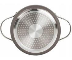 Puodas su dangčiu MAESTRO MR-4009 (MR-4009-20) 20 cm 2.3 l Pilkas