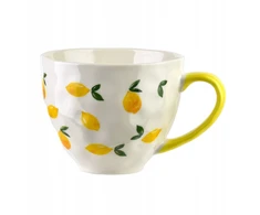 Affek Design LIMONE Puodelis 400 ml 11x15x9 cm citrinos spalvos