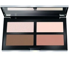 Pupa Milano Pupa #READY4SELFIE Contouring &amp; Strobing Powder Palette kontūravimo ir strobingo pudros paletė, atspalvis: 001-Light Skin, 17,5 g