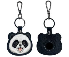 Dėklas daiktų ieškikliui Nimmy New Big Eyed Pet 2.0 Panda juodos spalvos