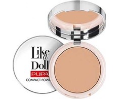 Pupa Milano Like A Doll Nude Skin kompaktinė pudra 005 Golden Honey, 10 g