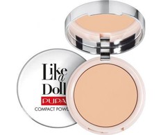 Pupa Milano Like A Doll Nude Skin Compact Powder 003 Natural rusvai gelsvas, 10 g