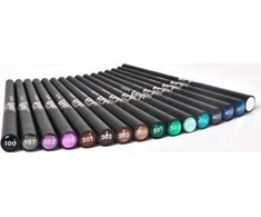 Pupa Milano Pupa Vamp! Eye Pieštukas 2 In 1 Akių apvadas And Kajal Atsparus vandeniui akių pieštukas-apvadas, atspalvis: 402 - Seductive Sapphire, 0.35 g