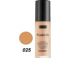Pupa Milano Wonder Me Fluid Foundation 025 Natural rusvai gelsvas, 30 ml