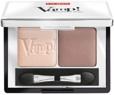 Pupa Milano Pupa Vamp! Compact Duo Eyeshadow akių šešėliai, atspalvis: 005 Milk Chocolate, 2.2 g