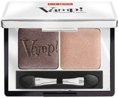 Pupa Milano Pupa Vamp! Compact Duo Eyeshadow akių šešėliai, atspalvis: 004 Amber Bronze, 2.2 g