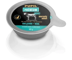 PUPIL PREMIUM GOLD ADULT Cielęcina karma katei 85g