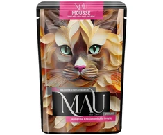 Dolina Noteci MAU Mousse Sterilised ėriena with chia seeds and mint – šlapias kačių maistas – 85g