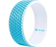 Pure2Improve Yoga-Rad 34 cm Blau und Weiß