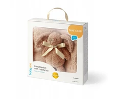 PurePower BABY ONO 1567/02 Minkštas kilimėlis su minkštu žaisliuku Smėlio spalvos