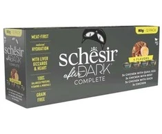 Purina Nestle After Dark daugiapakis, šlapias ėdalas katėms, skonių mišinys, 12 x 80 g, skardinė