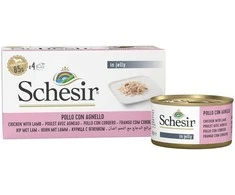 Purina Nestle Maistas mokra multipack, šuniui, vištiena su jagni�cin� w galarecie, 4x85 g, puszka