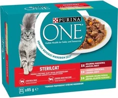 Purina Nestle Drėgnas Kačių Maistas - Purina One 12x85g
