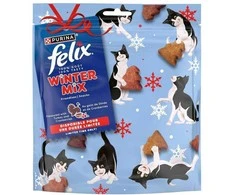 Purina Nestle Felix Winter Mix kalakutiena&Cranberries – skanėstas katėms – 200g
