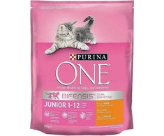 Purina Nestle One Bifensis Junior – sausas kačių maistas – 800g