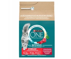 Purina Nestle One Bifensis Sterilcat rich in jautiena – sausas kačių maistas – 2,8kg