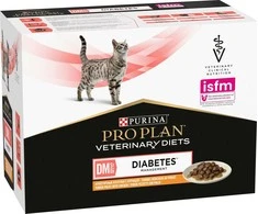 Purina Nestle Drėgnas Kačių Maistas - Purina Pro Plan Veterinarinė Dieta DM St/Ox - 10 x 85g
