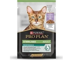 Purina Nestle Purina Pro Plan Sterilised Adult Maintenance kalakutiena in jelly – šlapias kačių maistas – 85g