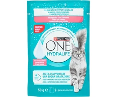 Purina Nestle ONE HYDRALIFE Cat Liquid lašiša 50g