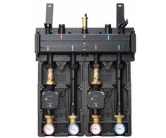Purmo Rinkinys DX4 su pompami Grundfos UPM3S Auto 25-60