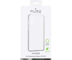 Dėklas PURO 0.3 NUDE skirtas Samsung Galaxy A73, skaidrus / SGA7303NUDETR
