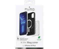 SBS Dėklas PURO skirtas iPhone 14 Max, juodas / IPC1467ICONMAGBLK