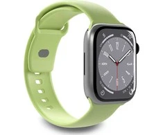 PURO ICON - Elastic strap for Apple Watch 38/40/41/42 mm (S/M &amp; M/L) (Matcha Žalias)