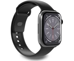Puro „ICON” silikoninė apyrankė forApple Watch 38–40–41mm, juodos spalvos