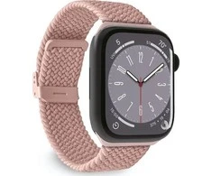 Puro ”LOOP” Elasticized Nylon apyrankė Apple Watch 38-40-41mm rožinės spalvos
