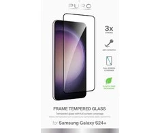 SBS Apsauginis stiklas Puro Frame Apsauginis stiklas su juodu rėmeliu Samsung Galaxy S25 Plus / S24+