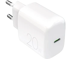Puro PROLITE 20W USB-C laidinis įkroviklis – baltos spalvos