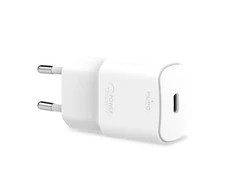 Puro Elektrik Puro Baltas 20W Power Delivery USB-C sieninis įkroviklis – baltas