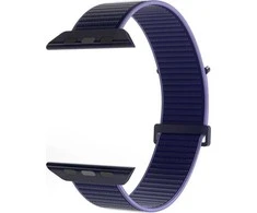 Puro ”SPORT” nylon apyrankė Apple Watch 42-44-45-49mm, mėlynos spalvos