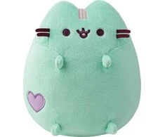 Daffi Pusheen - pliušinis žaislas 18 cm (mėtinės spalvos pastelinės spalvos)