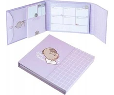 Pusheen – savaitės planuotojas su lipniais lapeliais iš „Moments“ kolekcijos (19,3 x 16,5 cm)