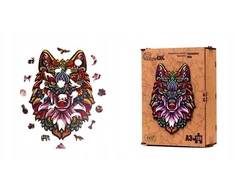 PuzzleOK Medinė dėlionė 120 vnt. - Paslaptingasis vilkas