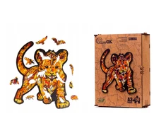 PuzzleOK Medinė dėlionė 130 vnt. - Simba